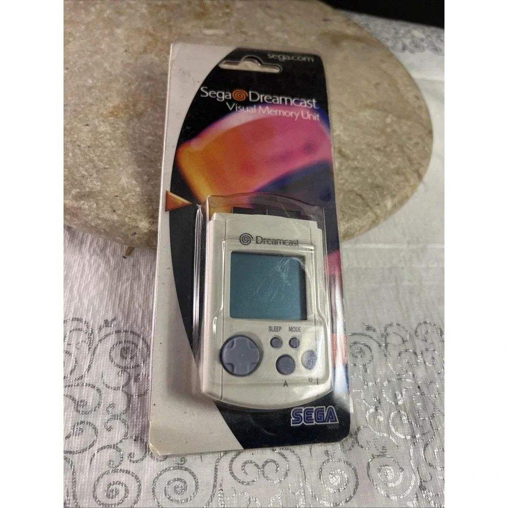 Sega Dreamcast Visual Memory Unit VMU Memory Card Open Box